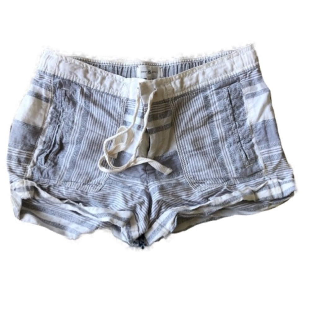 Lou & Grey Striped Linen Short